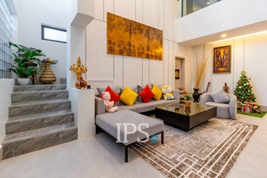 ផ្ទះវីឡា 2 បន្ទប់គេង សម្រាប់ជួល- សង្កាត់ស្វាយដង្គុំ, ក្រុងសៀមរាប