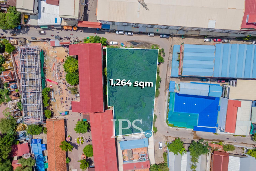 1264 Sqm Corner Land For Sale - Beoung Tumpun 2, Meanchey, Phnom Penh