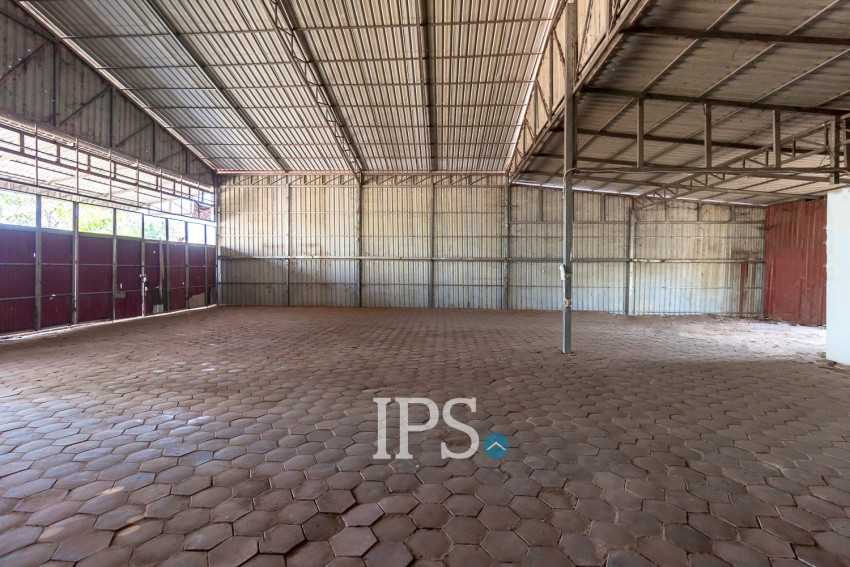 750 Sqm Warehouse For Rent - Chreav, Siem Reap