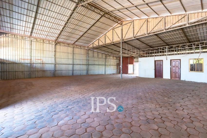 750 Sqm Warehouse For Rent - Chreav, Siem Reap