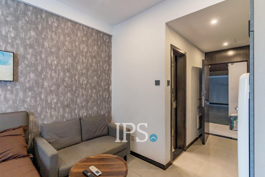 25 Sqm Studio Condo For Rent - M Residences, BKK1 Phnom Penh