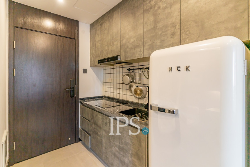 25 Sqm Studio Condo For Rent - M Residences, BKK1 Phnom Penh