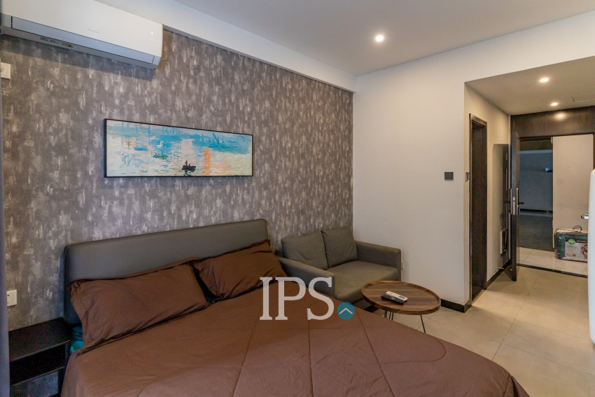 25 Sqm Studio Condo For Rent - M Residences, BKK1 Phnom Penh