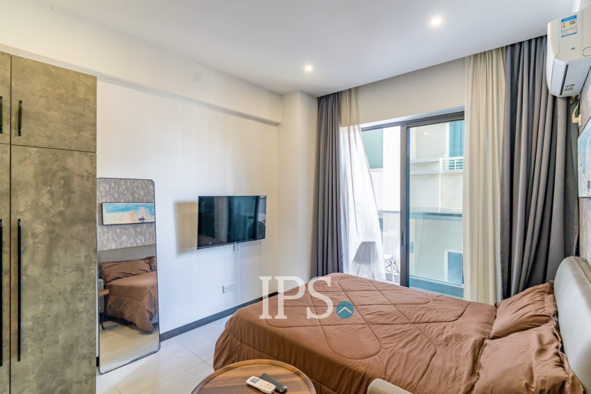 25 Sqm Studio Condo For Rent - M Residences, BKK1 Phnom Penh