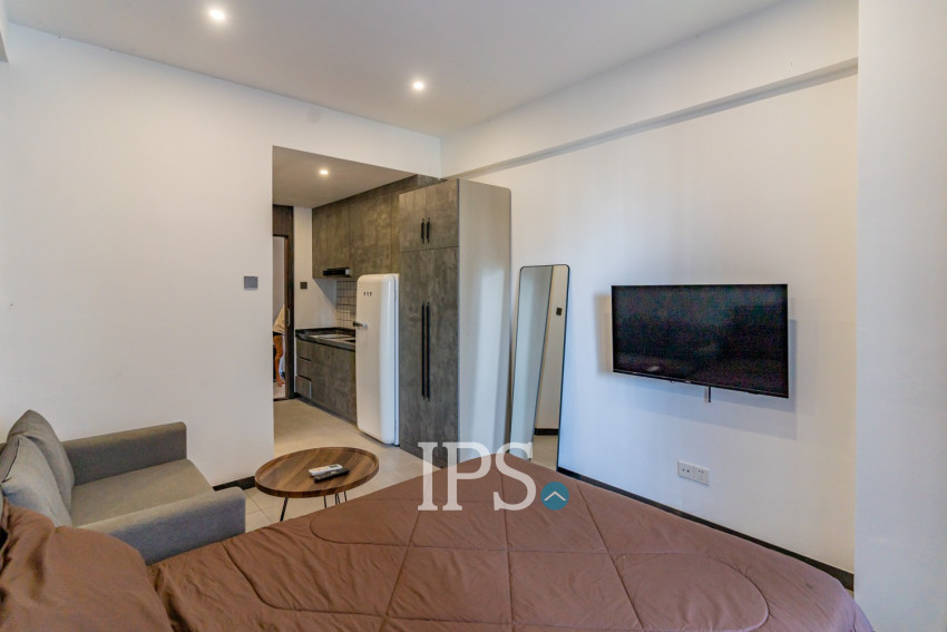 25 Sqm Studio Condo For Rent - M Residences, BKK1 Phnom Penh