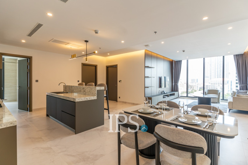 2 Bedroom Serviced Apartment For Rent - BKK1, Phnom Penh