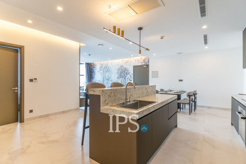 2 Bedroom Serviced Apartment For Rent - BKK1, Phnom Penh