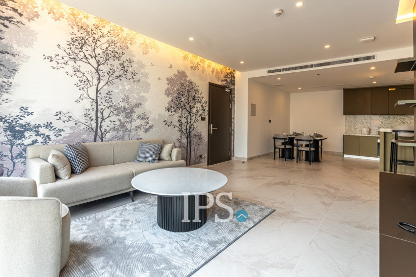2 Bedroom Serviced Apartment For Rent - BKK1, Phnom Penh