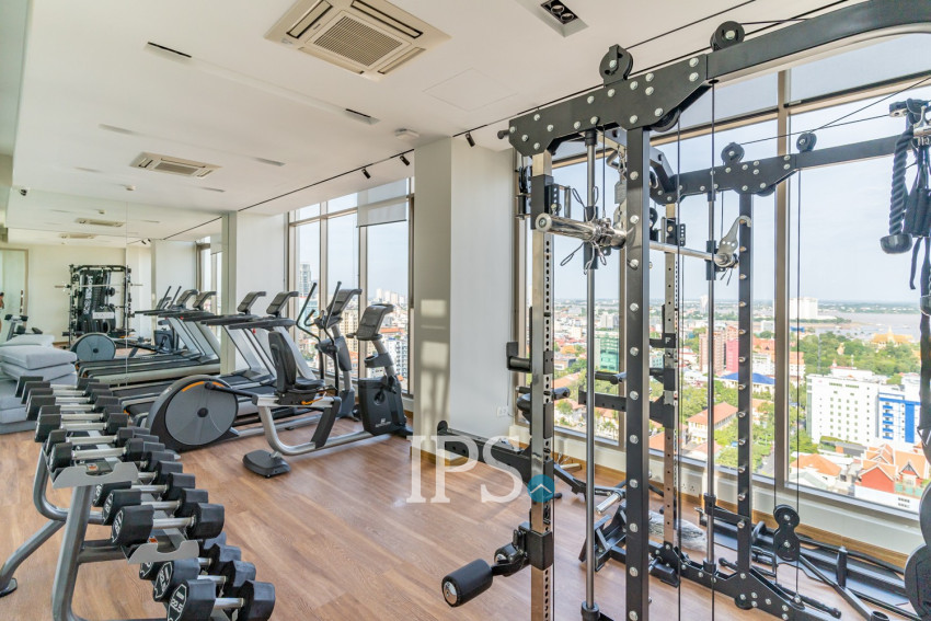 4 Bedroom Duplex Penthouse Serviced Apartment For Rent - Grace Residence, Daun Penh, Phnom Penh