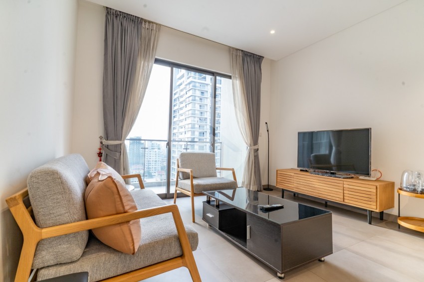 13th Floor 1 Bedroom Condo For Sale - Embassy Central, BKK1, Phnom Penh