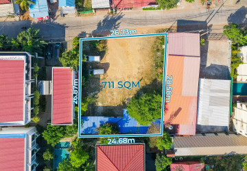 711 Sqm Commercial Land For Sale - Svay Dangkum, Siem Reap thumbnail