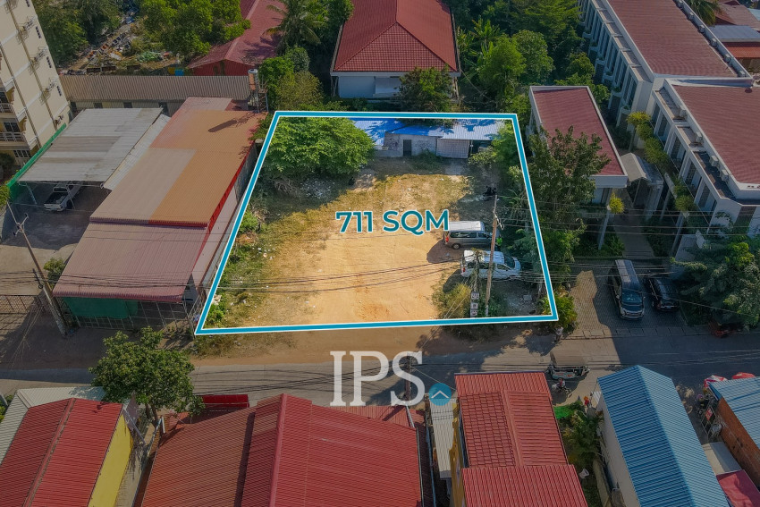 711 Sqm Commercial Land For Sale - Svay Dangkum, Siem Reap