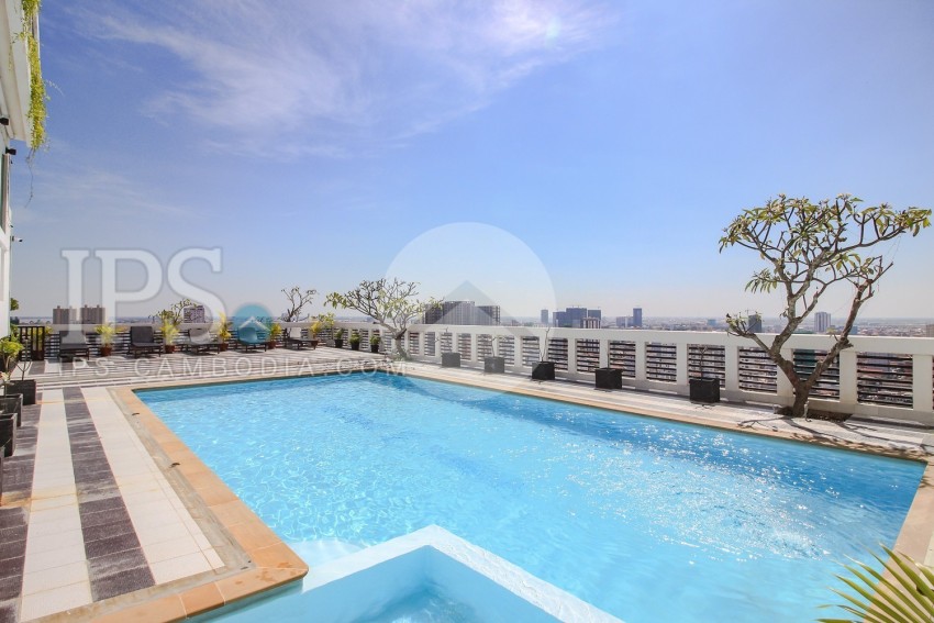 10th Floor 1 Bedroom Condo For Sale - Residence L, BKK3, Phnom Penh