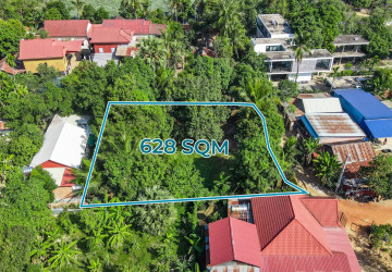 628 Sqm Residential Land For Sale - Svay Dangkum, Siem Reap thumbnail