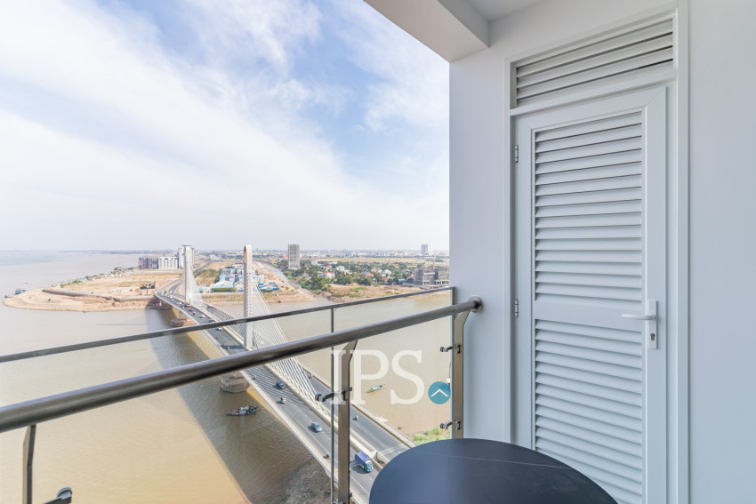 47 Sqm Studio Condo For Sale - Diamond Bay, Tonle Bassac, Phnom Penh