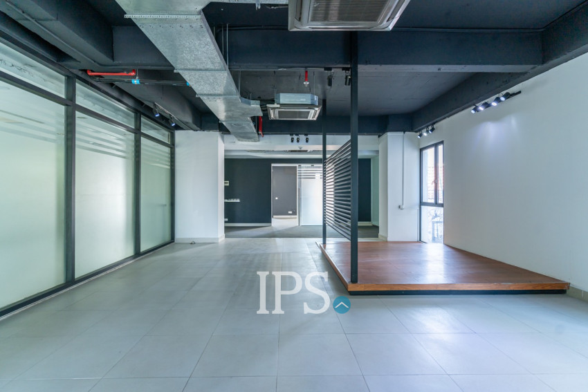 213 Sqm Office For Rent - Beoung Raing, Phnom Penh