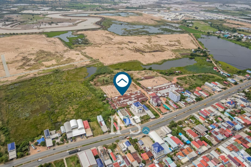 16,824 Sqm Commercial Land For Rent - Preaek Ta Teaen, Kandal Province