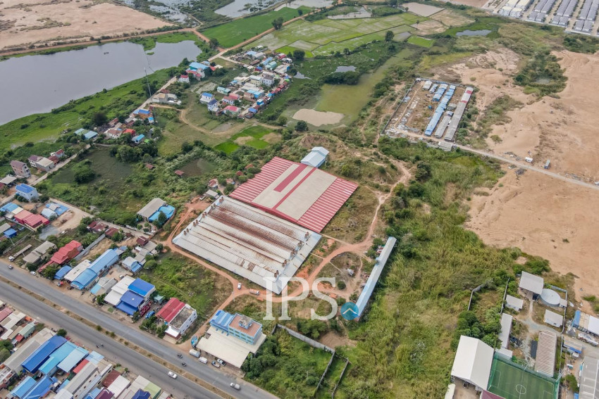 37,046 Sqm Commercial Land For Rent - Preaek Ta Teaen, Kandal Province