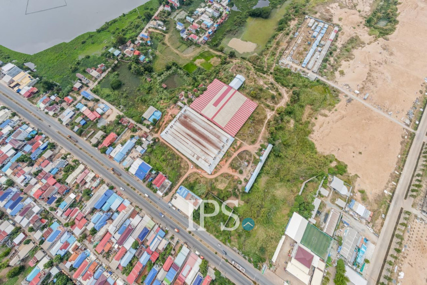 37,046 Sqm Commercial Land For Rent - Preaek Ta Teaen, Kandal Province