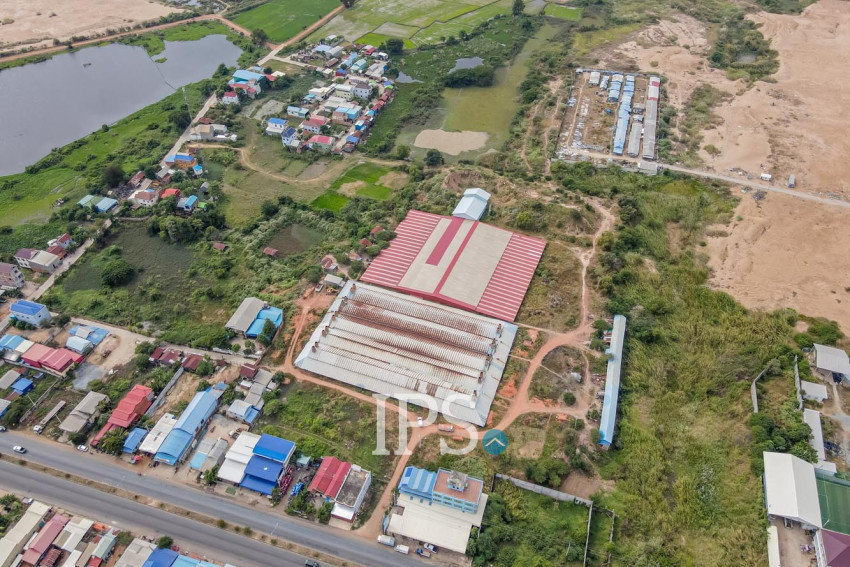 37,046 Sqm Commercial Land For Rent - Preaek Ta Teaen, Kandal Province