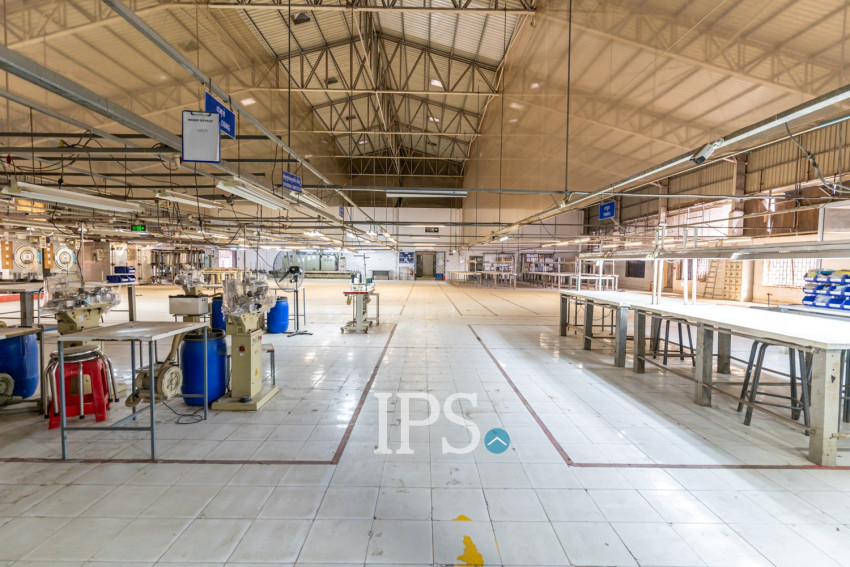 3,440 Sqm Factory For Rent - Chaom Chau 1, Phnom Penh