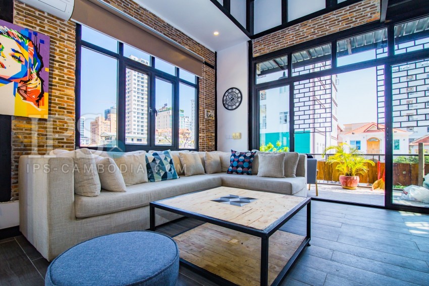 Renovated Duplex 3 Bedroom Apartment For Sale - BKK1, Phnom Penh
