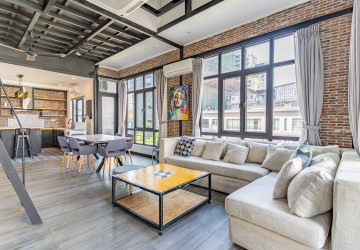 Renovated Duplex 3 Bedroom Apartment For Sale - BKK1, Phnom Penh thumbnail