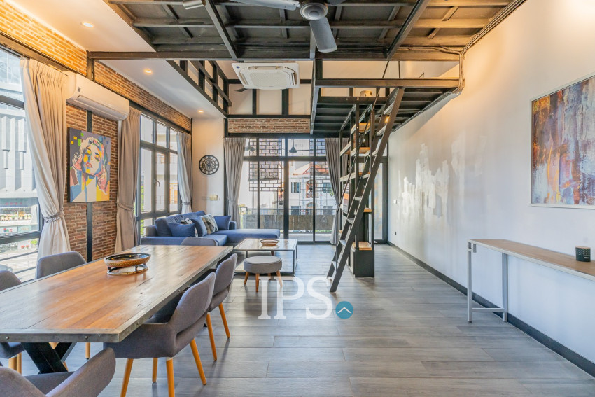 Renovated Duplex 3 Bedroom Apartment For Sale - BKK1, Phnom Penh
