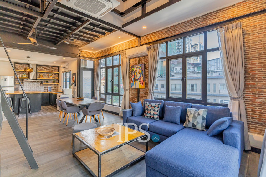 Renovated Duplex 3 Bedroom Apartment For Sale - BKK1, Phnom Penh