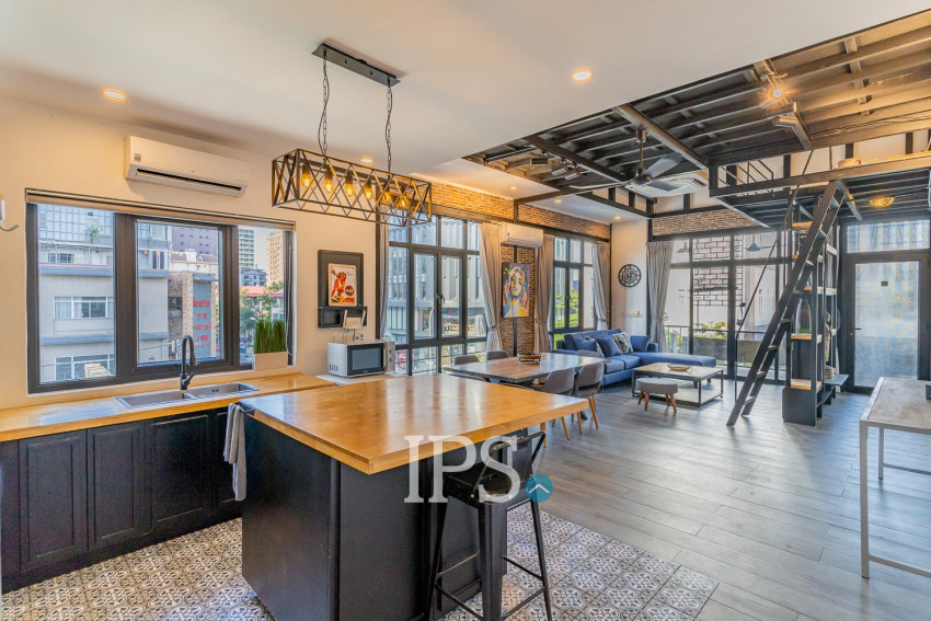 Renovated Duplex 3 Bedroom Apartment For Sale - BKK1, Phnom Penh