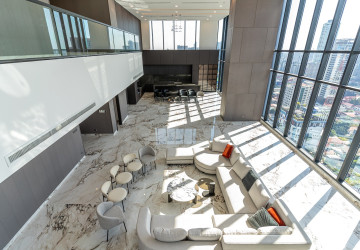 5 Bedroom Serviced Penthouse For Rent - BKK1, Phnom Penh thumbnail
