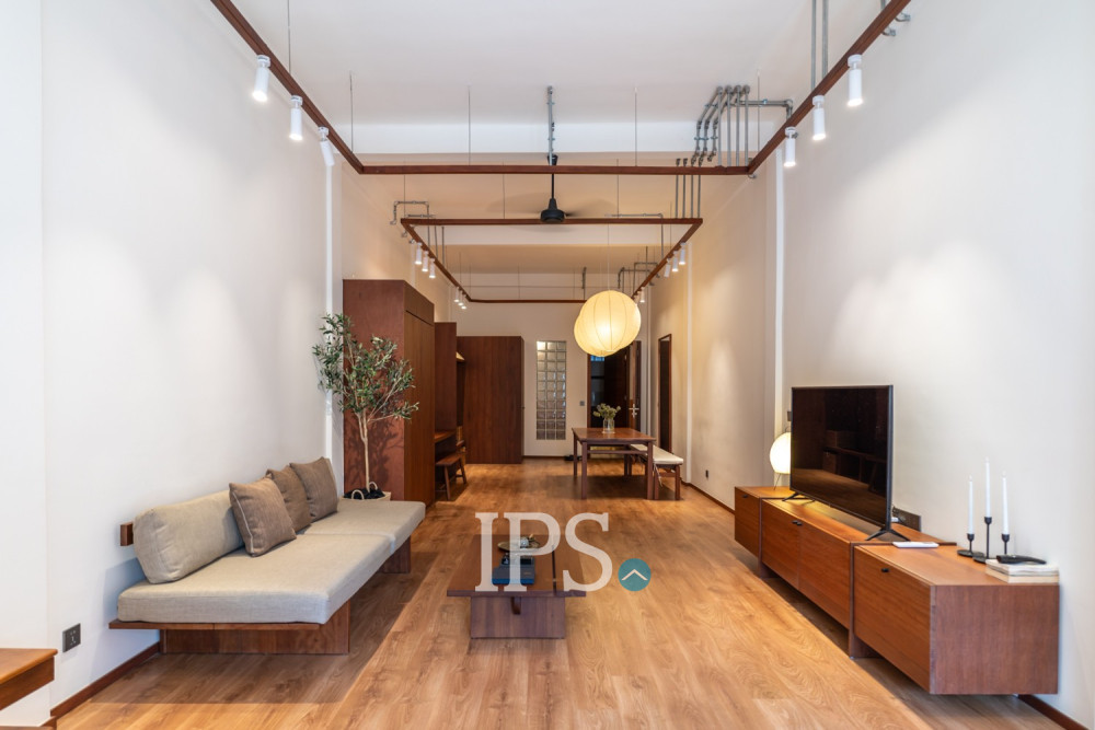 Renovated 70 Sqm Studio Apartment For Rent - Phsar Kandal 1, Phnom Penh