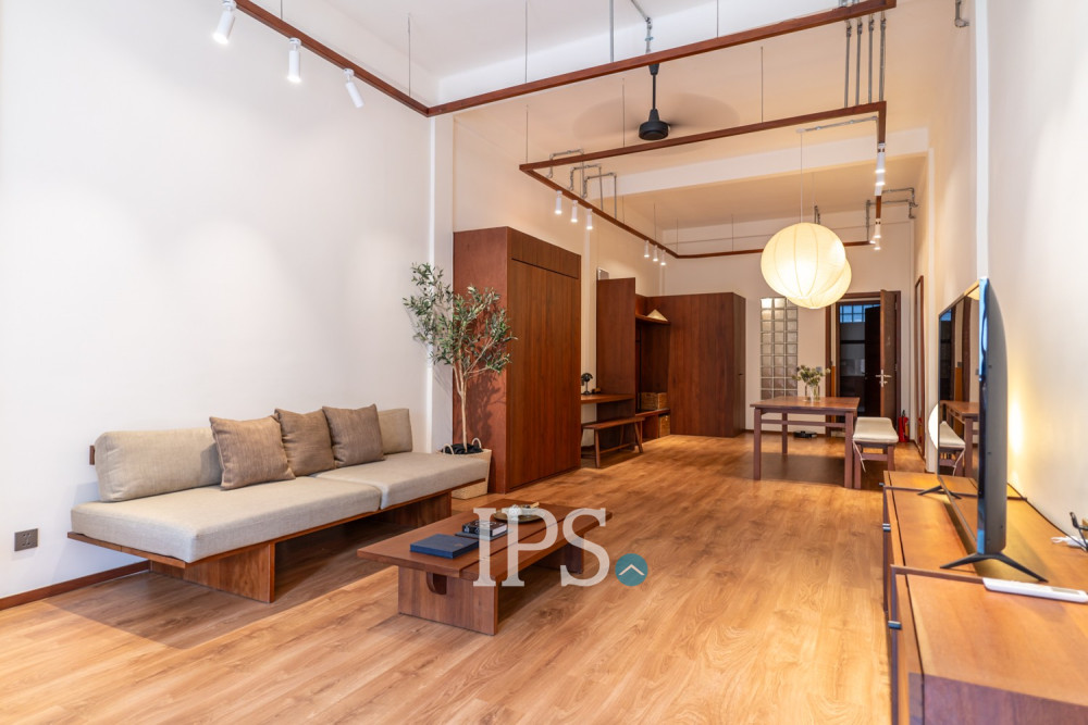 Renovated 70 Sqm Studio Apartment For Rent - Phsar Kandal 1, Phnom Penh - Image 2
