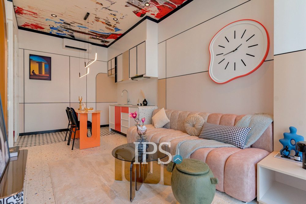 1 Bedroom Condo For Sale - Type D/E/F/G/H/I Time Square 8 Condominium - Near Russian Market, Phnom Penh - Image 2