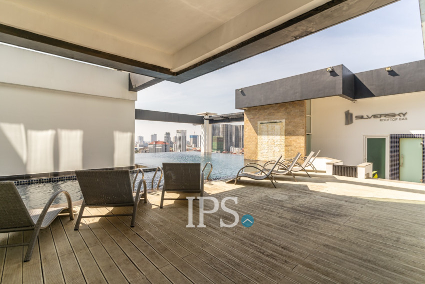 2 Bedroom Condo For Rent- Silvertown, BKK1, Phnom Penh
