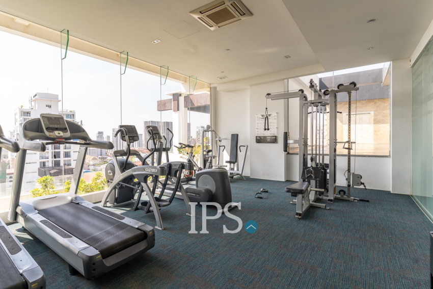 2 Bedroom Condo For Rent- Silvertown, BKK1, Phnom Penh