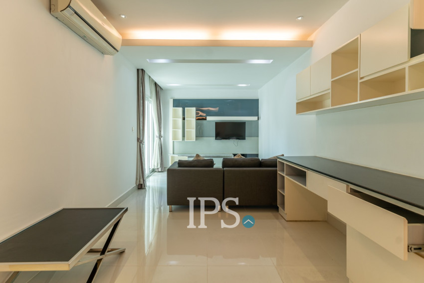 2 Bedroom Condo For Rent- Silvertown, BKK1, Phnom Penh