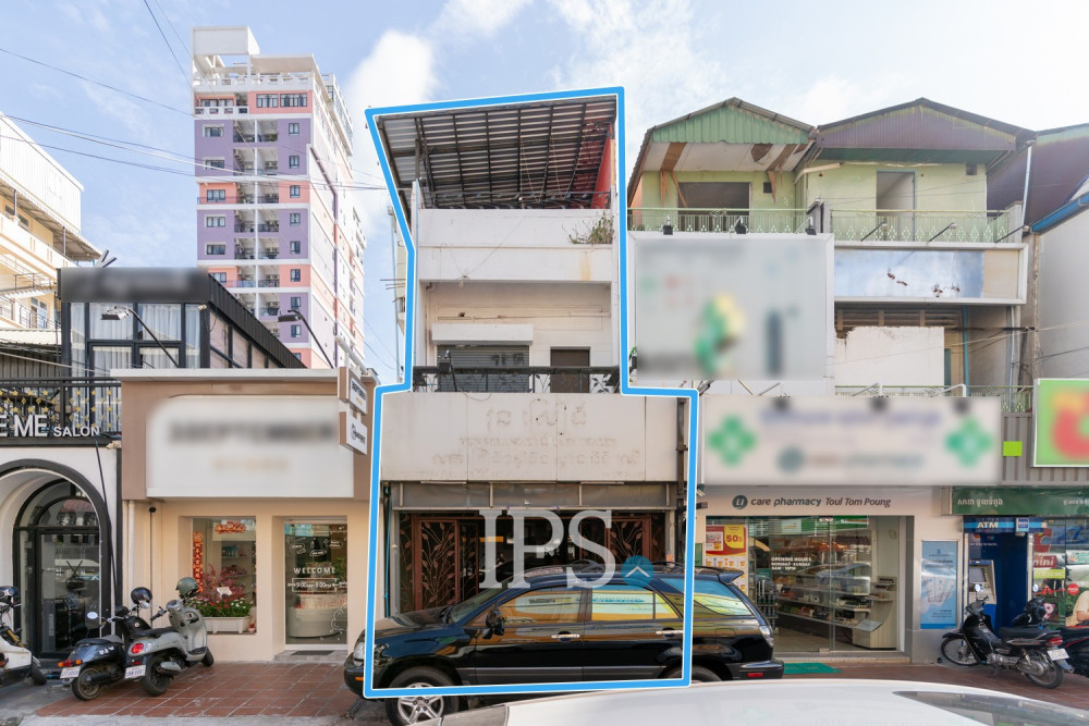 2 Storey Shophouse For Rent - Toul Tum Poung 1, Phnom Penh 2 Storey Shophouse For Rent - Toul Tum Poung 1, Phnom Penh