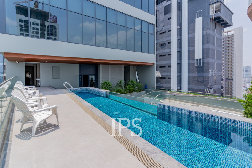 2 Bedroom Serviced Apartment For Rent - BKK1, Phnom Penh