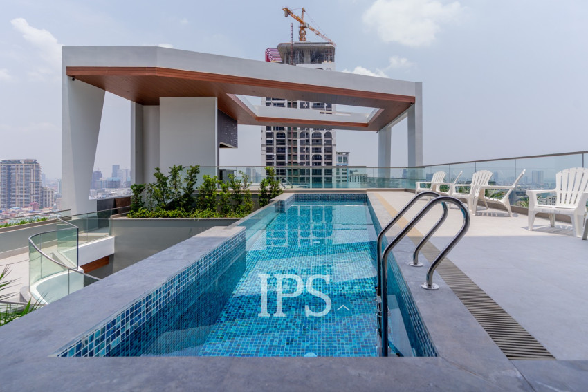 2 Bedroom Serviced Apartment For Rent - BKK1, Phnom Penh