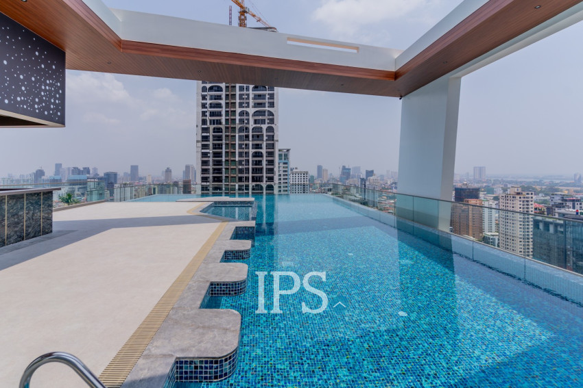 2 Bedroom Serviced Apartment For Rent - BKK1, Phnom Penh