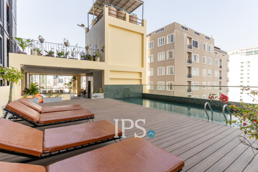 2 Bedroom Serviced Apartment For Rent - BKK1, Phnom Penh