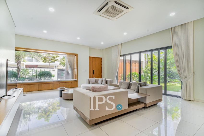 5 Bedroom Villa For Rent - Borey Chankiri, Preaek Kampues, Phnom Penh