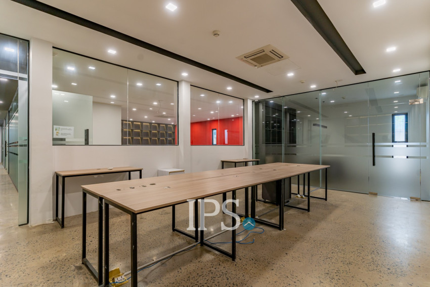 590 Sqm Fully Furnished Office Space For Rent - Toul Sangke 2, Phnom Penh