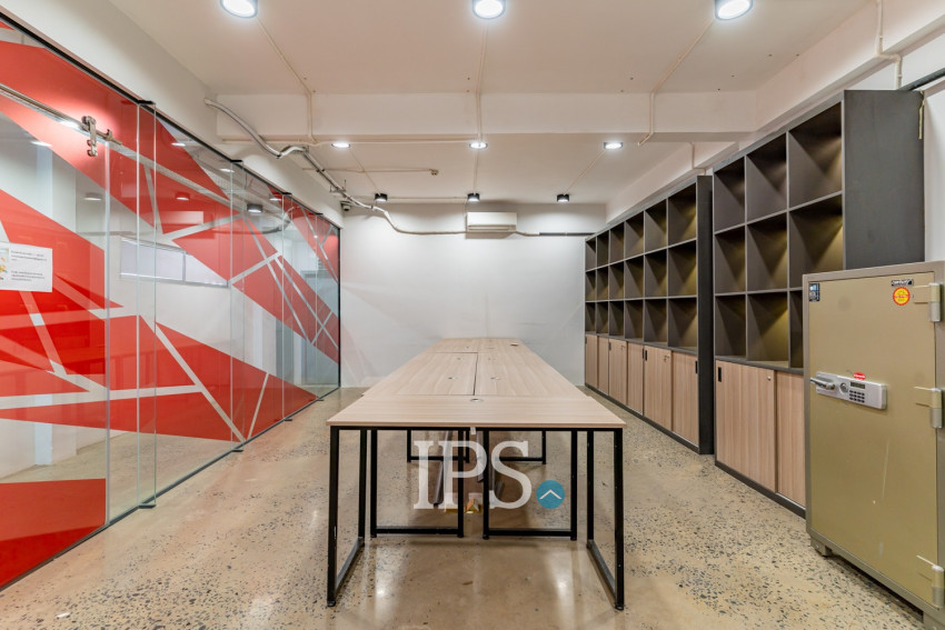 590 Sqm Fully Furnished Office Space For Rent - Toul Sangke 2, Phnom Penh