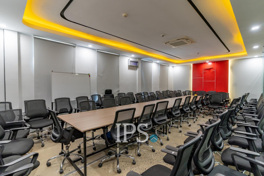 590 Sqm Fully Furnished Office Space For Rent - Toul Sangke 2, Phnom Penh