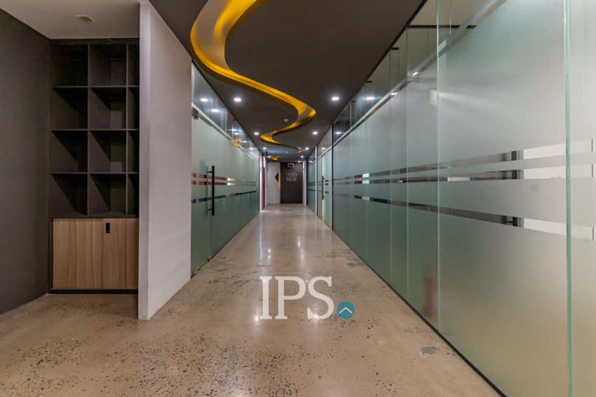 590 Sqm Fully Furnished Office Space For Rent - Toul Sangke 2, Phnom Penh