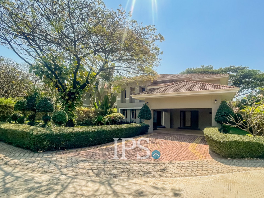 5 Bedroom Villa For Rent - Teuk Thla, Sen Sok, Phnom Penh