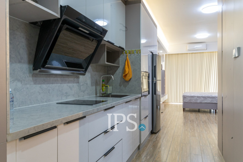 48 Sqm Studio Condo For Rent - Morgan EnMaison, Chroy Changvar, Phnom Penh