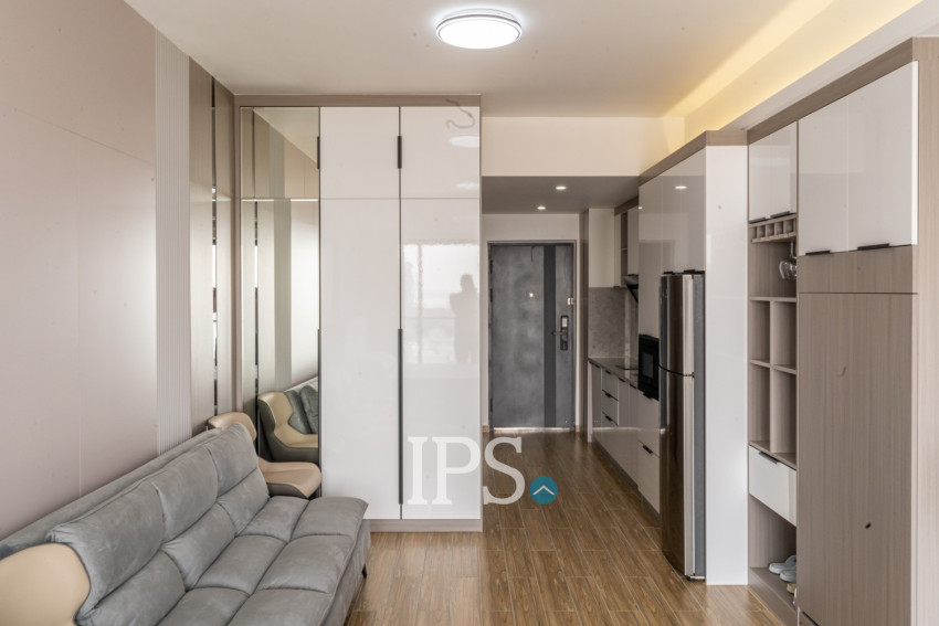 48 Sqm Studio Condo For Rent - Morgan EnMaison, Chroy Changvar, Phnom Penh